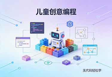 不需要写代码，10分钟学会编程思维-园丁少儿编程