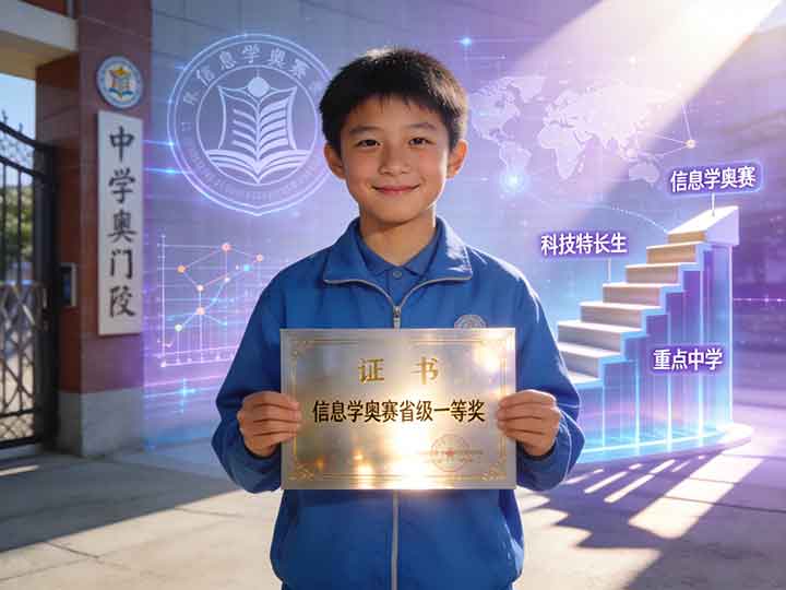 初中升高中:科技特长生通道