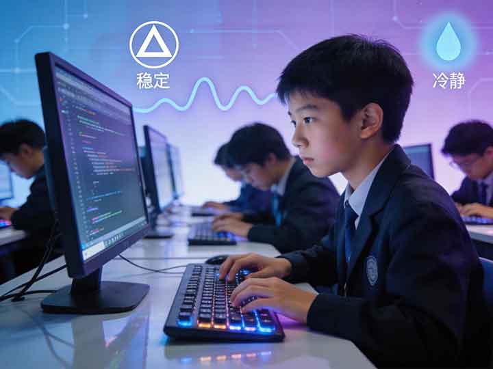 竞赛心态:压力下能冷静发挥