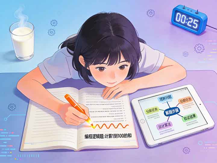 编程教育强调解题过程的严谨性